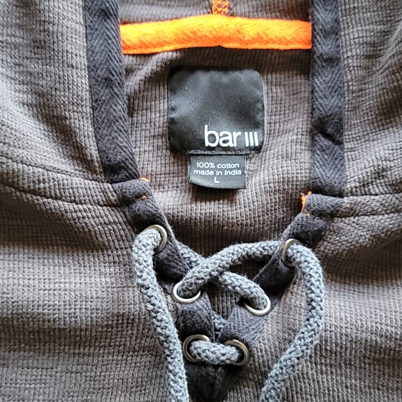 BAR III Men's Hooded Shirt, Size L - Picture 7 of 11